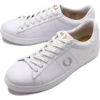 フレッドペリー FREDPERRY スニーカー スペンサーレザー B4334-200 FW22 SPENCER LEATHER メンズ・レディース WHITE 正規取扱店
