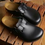ビルケンシュトック BIRKENSTOCK ボストン ナチュラルレザー 60191 60193 FW23 Boston NL メンズ・レディース 靴 クロッグ サンダル Black 正規取扱店