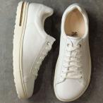 ビルケンシュトック BIRKENSTOCK スニーカー ベンド ロー 1017723 1017724 SS24 BEND LOW メンズ・レディース ドイツ製 健康シューズ WHITE | NATURAL-LEATHER