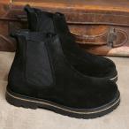 ショッピングビルケン ビルケンシュトック BIRKENSTOCK ブーツ ハイウッド スリップオン ミッド 1028138 HIGHWOOD SLIP ON MID M メンズ スリッポン BLACK | SUEDE-LEATHER 正規取扱店