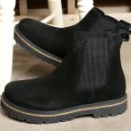 ビルケンシュトック BIRKENSTOCK ブーツ ハイウッド スリップオン ミッド 1028211 HIGHWOOD SLIP ON MID W レディース BLACK | SUEDE-LEATHER 正規取扱店