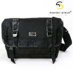 マスターピース master-piece メッセンジャーバッグ 30周年記念 01756-30th FW24 30th Anniversary Series “Black Crazy” 日本製 ショルダーバッグ ALL-BLACK