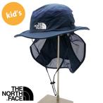 ザ・ノース・フェイス THE NORTH FACE キッズサンシールドハット NNJ02521-UN SS25 Kids’ Sunshield Hat 子供用 帽子 撥水 アーバンネイビー  正規取扱店