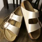 ビルケンシュトック BIRKENSTOCK サンダル アリゾナ ビルコフロー 1009921 SS25 健康サンダル Graceful-Pearl-White 正規取扱店