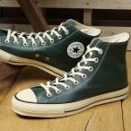 コンバース CONVERSE スニーカー レザー オールスター J ハイカット 31316730 HO25 LEATHER ALL STAR J HI メンズ 靴 シューズ 日本製 DEEP-GREEN 正規取扱店
