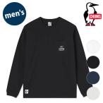 CHUMS ブービーフェイスポケットブラッシュドロングスリーブTシャツ（yahoo）
