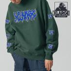 エクストララージ XLARGE メタル クルーネックスウェットシャツ 101243012006 METAL CREWNECK SWEATSHIRT トレーナー x-large エックスラージ GREEN 正規取扱店