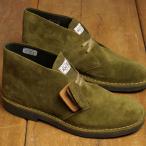 クラークス Clarks デザートブーツ エヴォ 26180841 SS25 Desert Bt Evo メンズ 靴 シューズ スエードチャッカブーツ Olive-Suede 正規取扱店