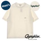 ジムフレックス Gymphlex クルーネック ショートスリーブ Tシャツ #J-9271 HWJ SS25 CREW NECK S S T-SHIRT メンズ OFF WHITE(GREEN) 正規取扱店