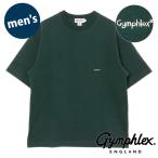 ジムフレックス Gymphlex クルーネック ショートスリーブ Tシャツ #J-9271 HWJ SS25 CREW NECK S S T-SHIRT メンズ FOREST GREEN(OFF WHITE) 正規取扱店