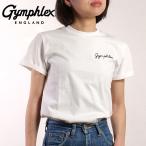 ジムフレックス Gymphlex ショートスリーブ Tシャツ #GY-C0446 COM SS25 S S T-SHIRT 定番 ロゴ刺繍 WHITE(BLACK)  正規取扱店