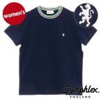 ジムフレックス Gymphlex クルーネック ニットライン Tシャツ #GY-C0448 CCB SS25 CREW NECK KNIT-LINE T-SHIRT レディース NAVY BEIGE(WHITE) 正規取扱店