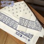  bell ba scene VELVA SHEEN бандана Cross 161516 SS25 BANDANNA (CROSS) MADE IN USA America производства большой размер носовой платок шарф WHITE стандартный обращение магазин 