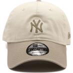 ニューエラ キャップ NEW ERA CAP 9TWENTY チェーンステッチ ニューヨーク・ヤンキース 14668017 FW25 920CS MLB CHAIN NEYYAN アイボリー ペブル 正規取扱店