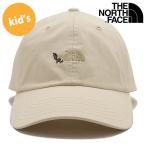 ザ・ノース・フェイス THE NORTH FACE キッズスモールロゴキャップ NNJ02407-GV SS26 子供用 帽子 日よけ ベージュ グラベル３ 正規取扱店