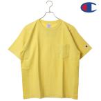 チャンピオン Champion リバースウィーブ ショートスリーブ ポケットTシャツ C3-Z319 SS26 REVERSE WEAVE SHORT SLEEVE POCKET T-SHIRT PALE-YELLOW 正規取扱店