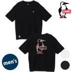 チャムス CHUMS ヒッピートリップ ブービーロゴTシャツ CH01-2783 SS25Q2 M Hippie Trip Booby Logo T-Shirt メンズ トップス 半袖 オーバーサイズ 正規取扱店