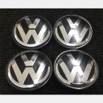 VOLKSWAGEN 外径サイズ 56mm 65mm 70mm 76mm フォルクスワーゲンホイール用センターキャップ 黒 クロム ゴルフ ビートル トゥーラン