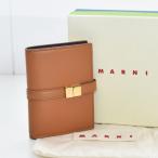 ショッピングマルニ マルニ 財布 レディース ブランド 本革 MARNI 二つ折り財布２つ折り財布 タテ 縦型 PRISMA BILLFOLD WALLET PFMO0103U0