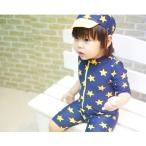  ребенок купальный костюм Kids мужчина купальный костюм комплект 2 позиций комплект звезда рисунок в одном корпусе все в одном застежка-молния колпак имеется 105-115 короткий рукав Rush Guard выгоревший на солнце участок меры 