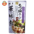 ショッピングもつ鍋 トリゼンフーズ 博多華味鳥 もつ鍋スープ(醤油) 600g×12袋入｜ 送料別