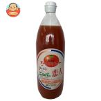 ショッピング野菜ジュース JAびらとり ニシパの恋人 トマトジュース (無塩) 1L瓶×6本入｜ 送料別