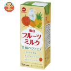 毎日牛乳 毎日フルーツミルク 200ml