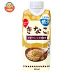 ショッピング豆乳 スジャータ きなこ豆乳飲料(プリズマ容器) 330ml紙パック×12本入