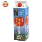 青研 葉とらずりんごジュース 葉とらずりんご100 1L紙パック×12本入| 送料別