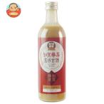 ヤマト醤油味噌 加賀棒茶 玄米甘酒 490ml瓶×12本入｜ 送料別