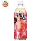 アサヒ飲料 三ツ矢 特濃ピーチスカッシュ 500mlペットボトル×24本入| 送料別