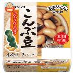 フジッコ おまめさん 豆小鉢 こんぶ豆 65g×2パック×12個入｜ 送料別