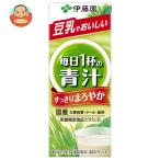 ショッピング青汁 伊藤園 毎日1杯の青汁 すっきりまろやか豆乳ミックス 200ml紙パック×24本入