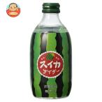 友桝飲料 スイカサイダー 300ml瓶×24本入| 送料別