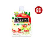 マンナンライフ 大粒アロエin クラッシュタイプの蒟蒻畑 りんご味 150gパウチ×30本入×(2ケース)｜ 送料無料 ゼリー飲料 こんにゃくゼリー アップル