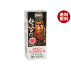 ショッピングジュース 青森県りんごジュース シャイニー アップルジュース ねぶた 200ml紙パック×24本入｜ 送料無料