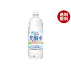 サンガリア 伊賀の天然水 炭酸水 1Lペットボトル×12本入×(2ケース)| 送料無料