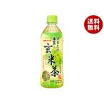 ＼爆買／サンガリア 一休茶屋 あなたの抹茶入り玄米茶 500mlペットボトル×24本入｜ 送料無料
