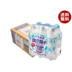 サンガリア 伊賀の天然水 強炭酸水 ラベルレス(6本パック) 500mlペットボトル×24(6×4)本入×(2ケース)｜ 送料無料 爆買