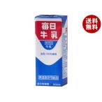 毎日牛乳 200ml紙パック×24本入｜ 送料無料