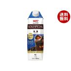UCC ゴールドスペシャル アイスコーヒー 無糖 1000ml紙パック×12本入｜ 送料無料