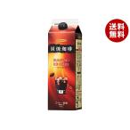 ハマヤ 炭焼アイスコーヒー 低糖 1000ml紙パック×12本入×(2ケース)｜ 送料無料