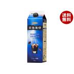 ショッピングアイスコーヒー ハマヤ 炭焼アイスコーヒー 無糖 1000ml紙パック×12本入｜ 送料無料