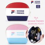 FILAxWONNIE FRIENDS  フィラWONNIEフレンズ ダンピングポーチ DUMPLING POUCH コスメポーチ小物入れ コンパクトbuy