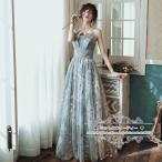 カラードレスカクテルドレスグレービ...