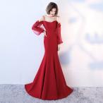 カラードレスカクテルドレスロングド...