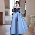 カラードレスカクテルドレスロングド...