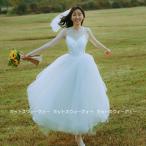 ウェディングドレス ウエディングドレス ロングドレス 結婚式 キャミソール 二次会 花嫁 前撮りドレス 披露宴 写真撮影 ガーデンウェディング 旅行挙式 リゾート