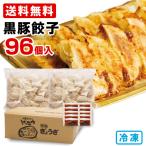博多ラーメン げんこつ 黒豚餃子96個 (48個入り×2袋) 送料無料 冷凍