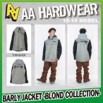 【即納】18-19 AA HARDWEAR（ダブルエーハードウェア） BARLY JKT -THRASHER- [BLOND COLLECTION] 早期割引15%OFF 【送料無料】【代引き手数料無料】
